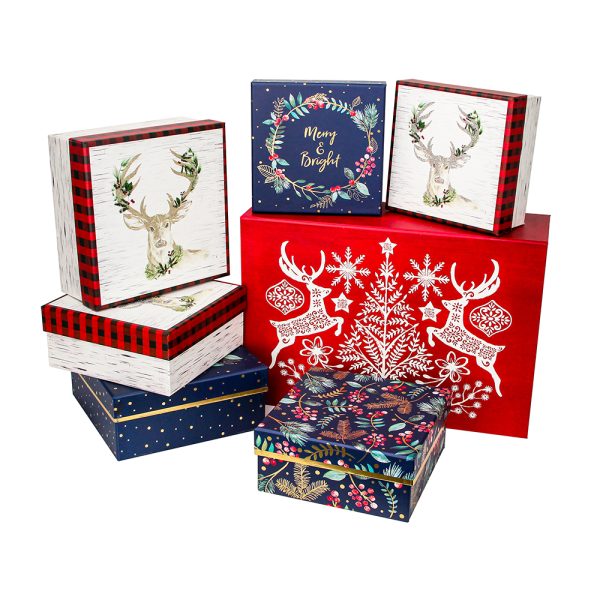 Custom folding paper boxes Shipping Packing Box Kraft Mailer Cardboard Corrugated Foldable - Imagen 6