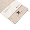 New Design Cloth Notebook Printing Logo Custom Hardcover Socialcontent Operator Work Plan Binding Journal Planner - 画像 (2)