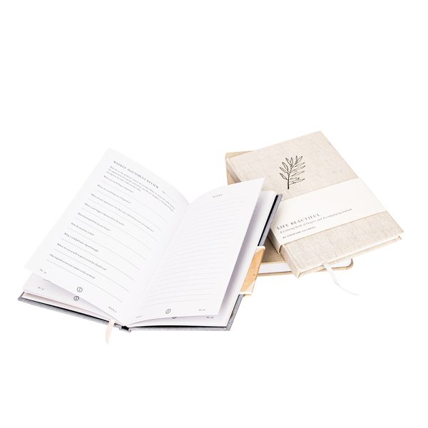 Custom Printed A5 Hardcover Thick Cloth Cover Notebook Lay Flat Hardbound Cover Linen Journal Promotion Diary School Supplies - Imagen 6
