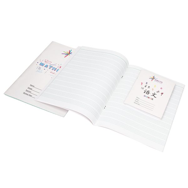 Student Exercise Notebook Customizable Pages Saddle Stitched Binding Durable Paper Bulk Order Export Quality - Image 3