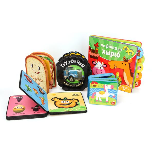 Hot Sale Custom Kids Cardboard Board Book Manufacturer Custom Self Publishing Book Printing Services - Image 7