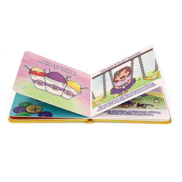 Custom OEM Children Book Printing Full Color Printing Dinosaur Book Educational Story Hardcover Board book - Image 4