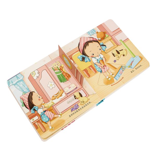 High Quality Customized Card Board Printing Hardcover Pop up Kids Books Cartoon Children Book - Image 6