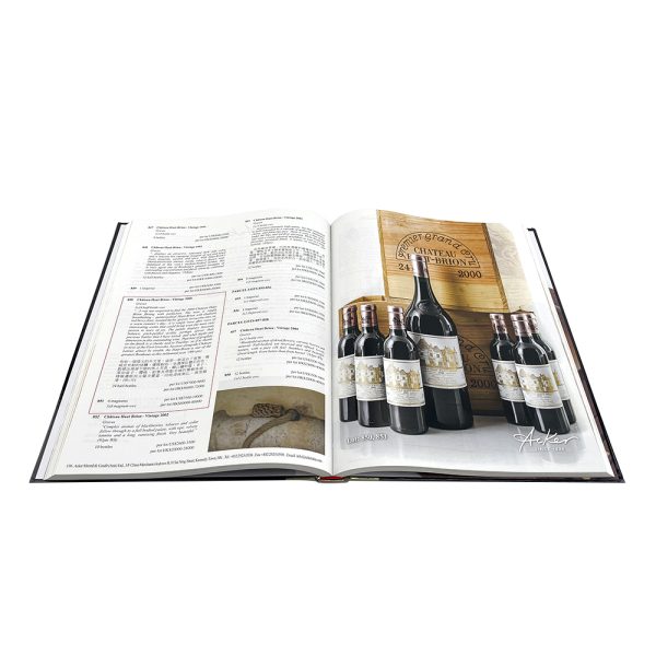 Luxury Custom Hardcover Book Printing Leather Cover Options Foil Stamping Embossing Services - Imagen 4