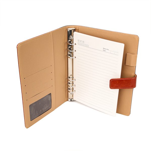 2025 Custom A5 PU Leather Notebooks Weekly Planners Diary Hardcover Binding Printed Notebook - Imagen 4