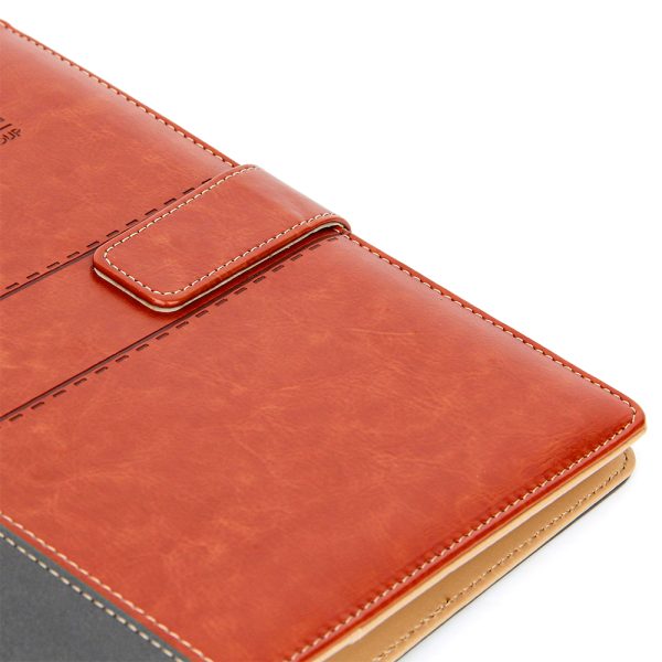 2025 Custom A5 PU Leather Notebooks Weekly Planners Diary Hardcover Binding Printed Notebook - Imagen 7