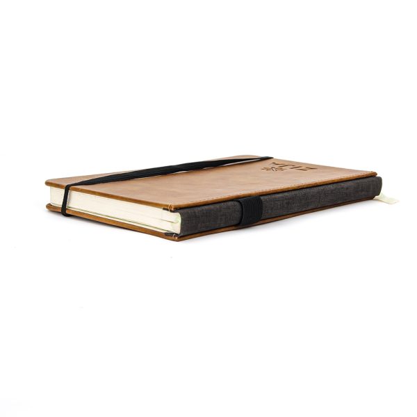 Office Supplier Production Custom Business PU Leather Notebook with Lock Type High-end Stationery Notebook - Imagen 6