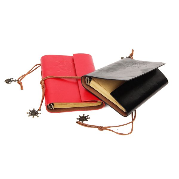 A5 Pu leather Hardcover Notebook  Customized Planner Promotional Business High Quality Leather Diary Leather Book Cover - Imagen 4