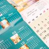 Customizable Photo Wall Calendar Bound by Saddle Stitching Suitable for Any Occasion - 画像 (2)