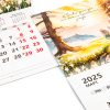 Customizable Photo Wall Calendar Bound by Saddle Stitching Suitable for Any Occasion - 画像 (4)