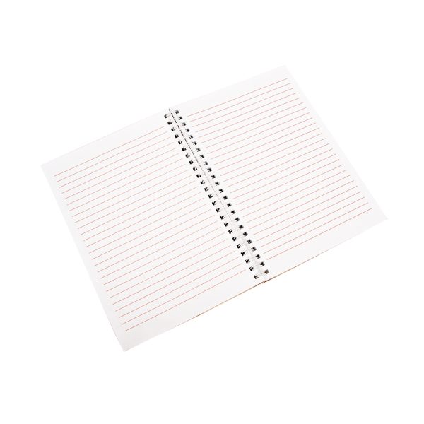 Custom Logo A6 A5 A4 Custom Spiral Notebooks Promotional Business Ruled Lined Softcover Notebook - Imagen 6