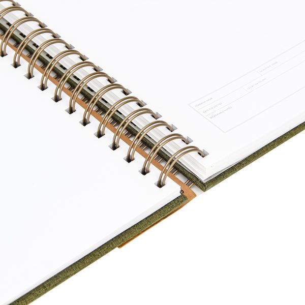 Custom A4 A5 A6 B5 B6 Spiral Planner Notebook Set Kawaii Cute Mini Reusable Sublimation  With Cover Box - Imagen 6
