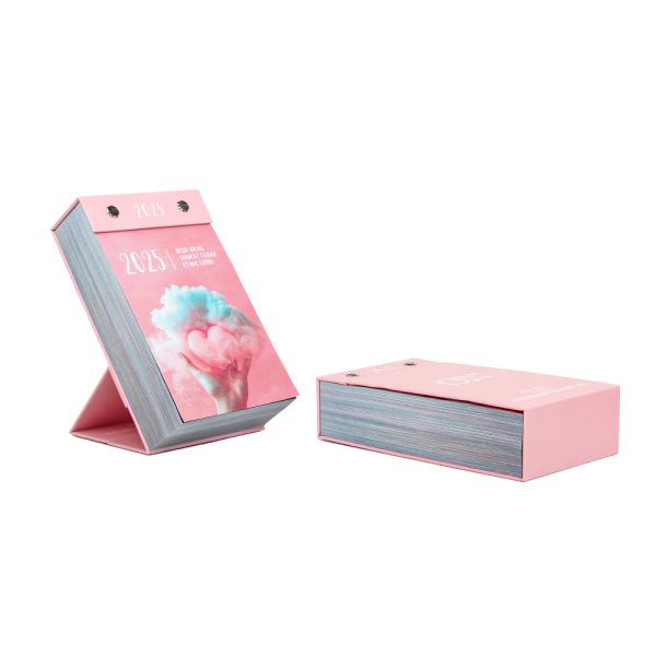Custom Size Color Desk Calendar 365 DayTear-off Daily Calendar Daily with Tear Pages - Imagen 6
