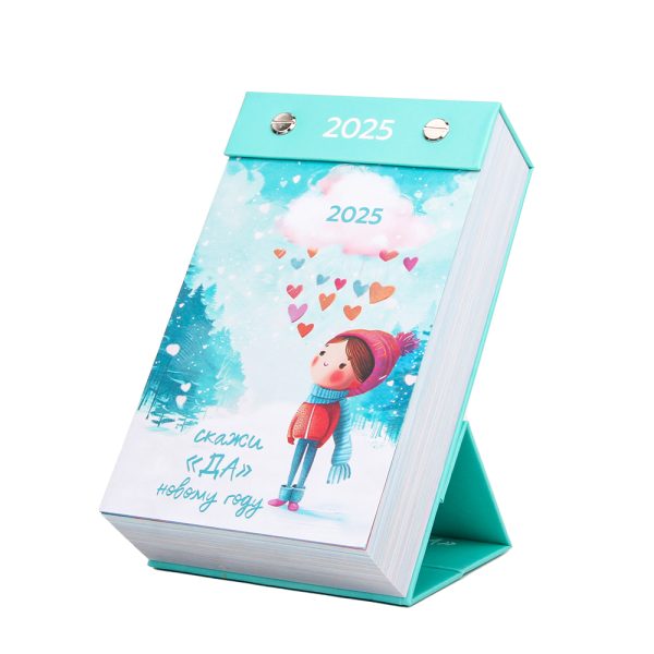 Custom Size Color Desk Calendar