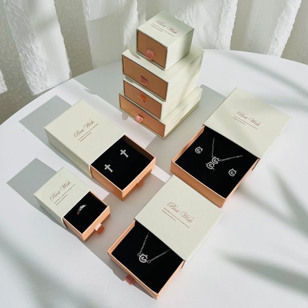 Drawer Earrings Necklace Packing Box