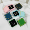Custom Earrings Necklace box Bracelet Ring Paper Pink White Jewelry Drawer Packing Box - Image 4