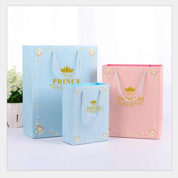 Custom Logo Printed Gift Paper Bags
