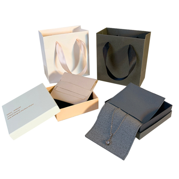 Custom Necklace Gift Packing Bag Box