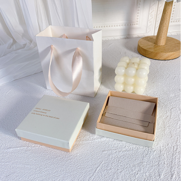 Necklace Jewelry Flannelette Gift Packing Bag