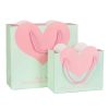 Hot Sale Red Heart Paper Bags Shaped White Cardboard Handle pink Shopping Bag Gift Packing for Small Business – Bild 3