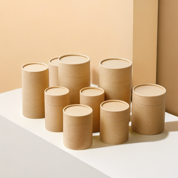 Custom Tube Box Type Big Size Tube Kraft Paper Paper Core Carton Mailing  for Packing Industry ﻿ - Imagen 3